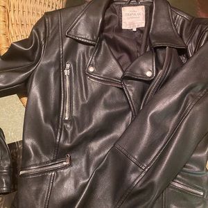 ZARA Faux Leather Jacket